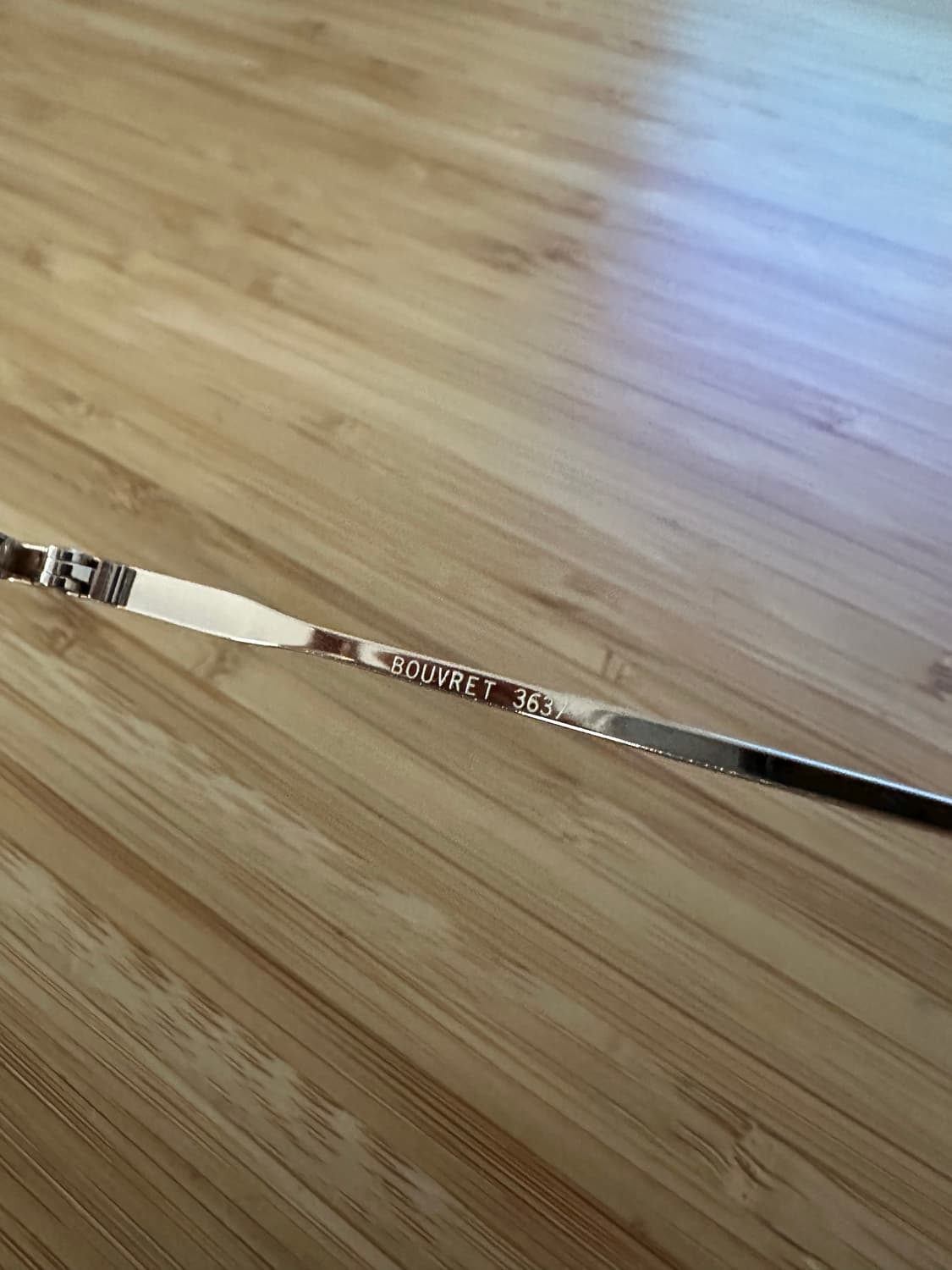 빈티지 금테 안경 58-14 사이즈 상품이미지4