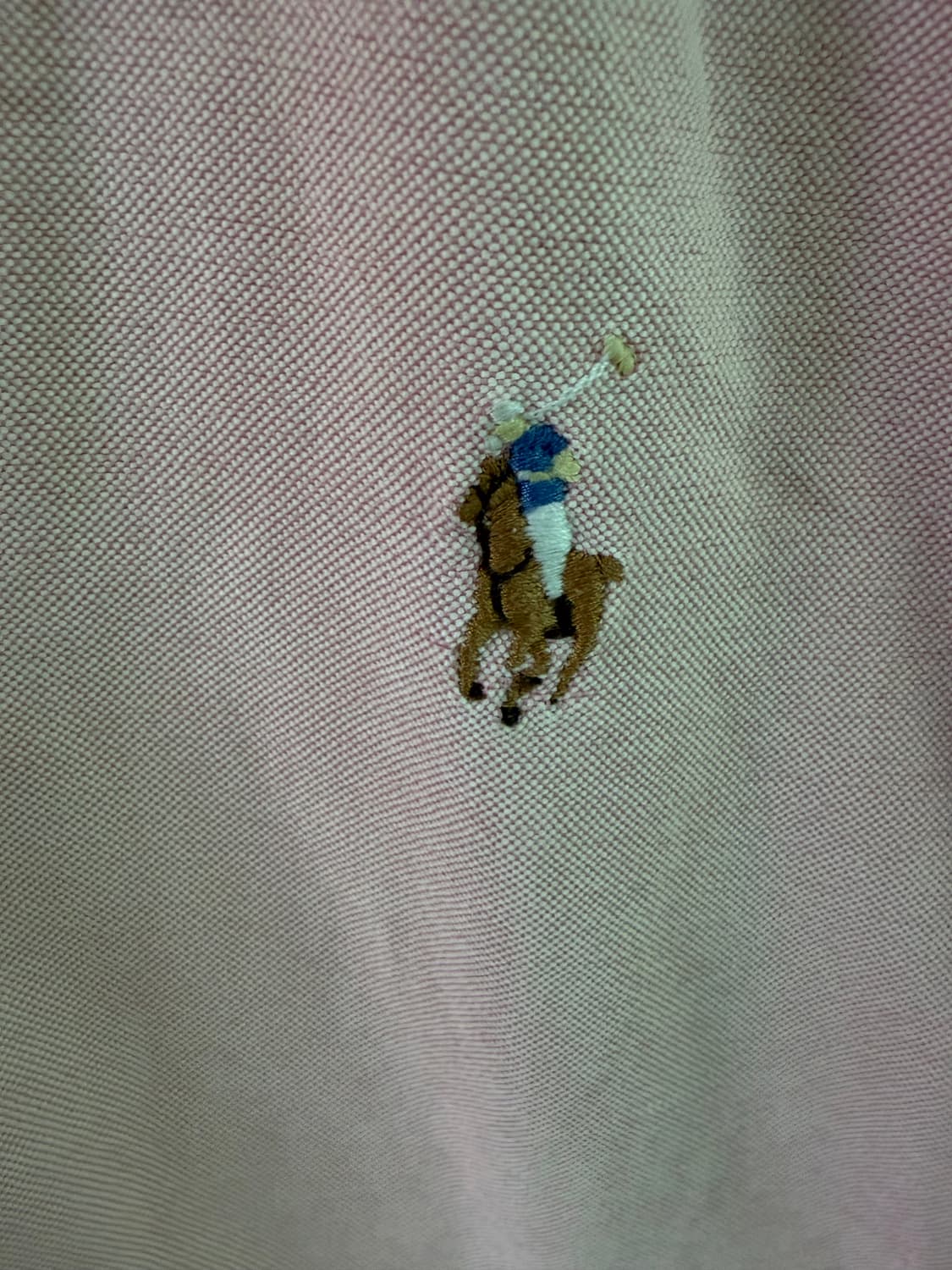 랄프로렌 핑크 셔츠 85사이즈(실측 L사이즈) 상품이미지4