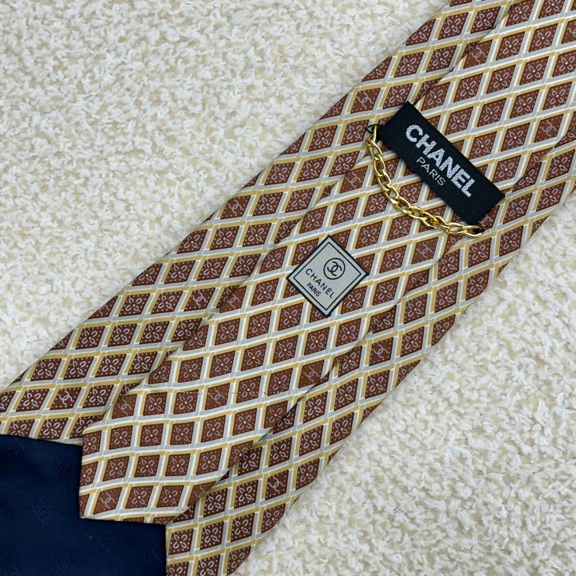 샤넬 실크 넥타이 상품이미지5