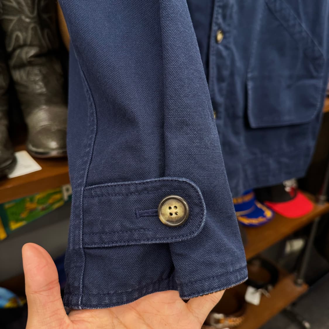 90s cornerstone 헤비 캔버스 디트로이트 워크 자켓 상품이미지4