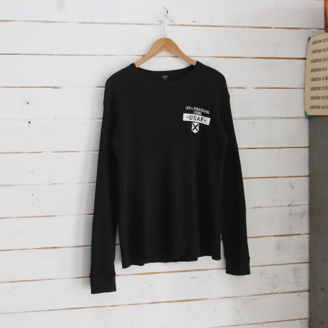 (착용컷) AVIREX 와플 티셔츠 (남성용 100) 상품이미지2