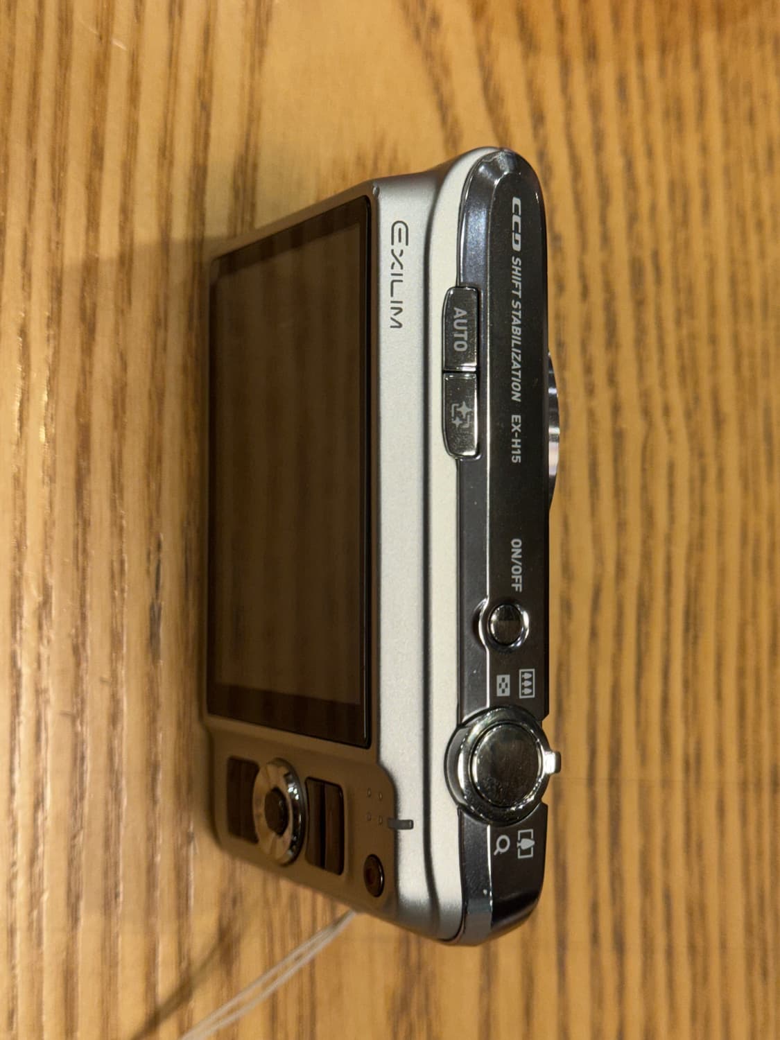 카시오 엑슬림 casio exilim H15 실버 츄디카 상품이미지3