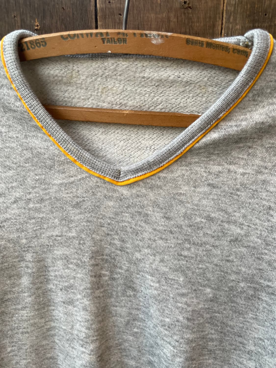 1970-80's Vintage V-Neck Sweatshirt 상품이미지2