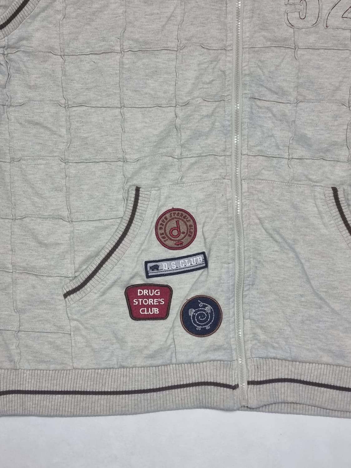 코야빈티지 도서관 코디세트 드럭스토어 후드집업 상품이미지3