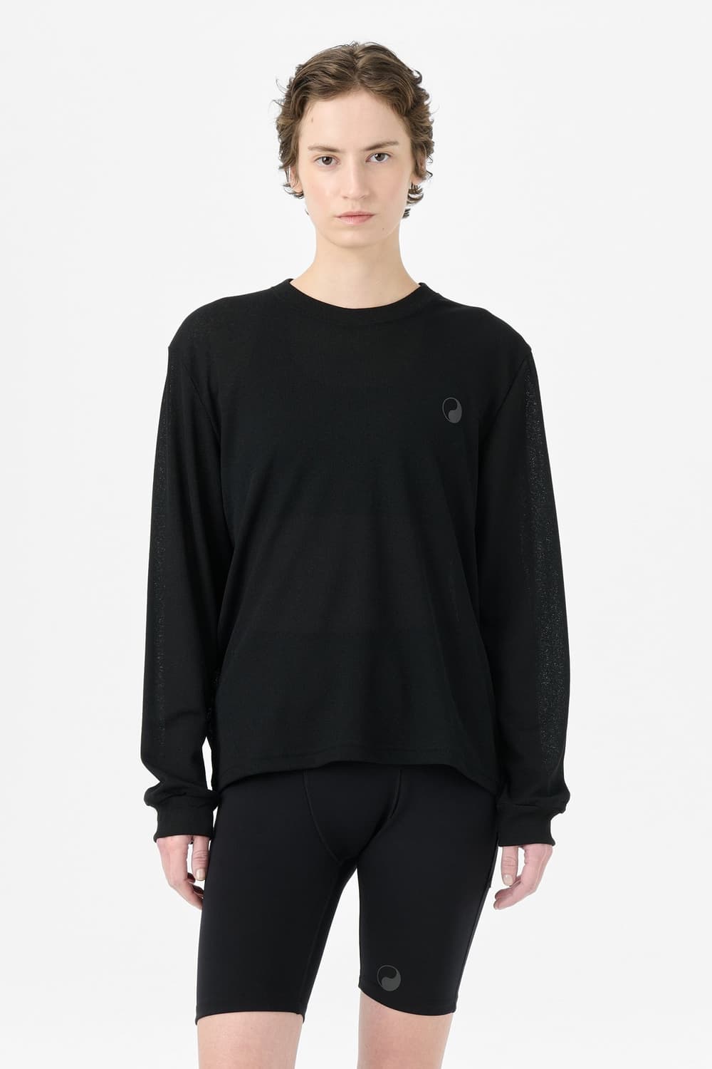 아워레가시 워크샵 와플 롱슬리브 블랙 M 사이즈 상품이미지3