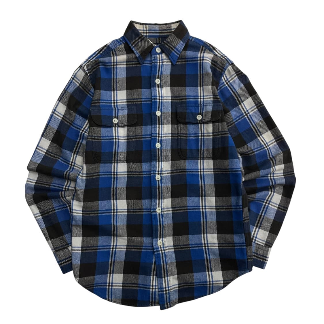 폴로 랄프로렌 버튼포켓 파스텔 타탄체크 울 셔츠 XS 상품이미지2