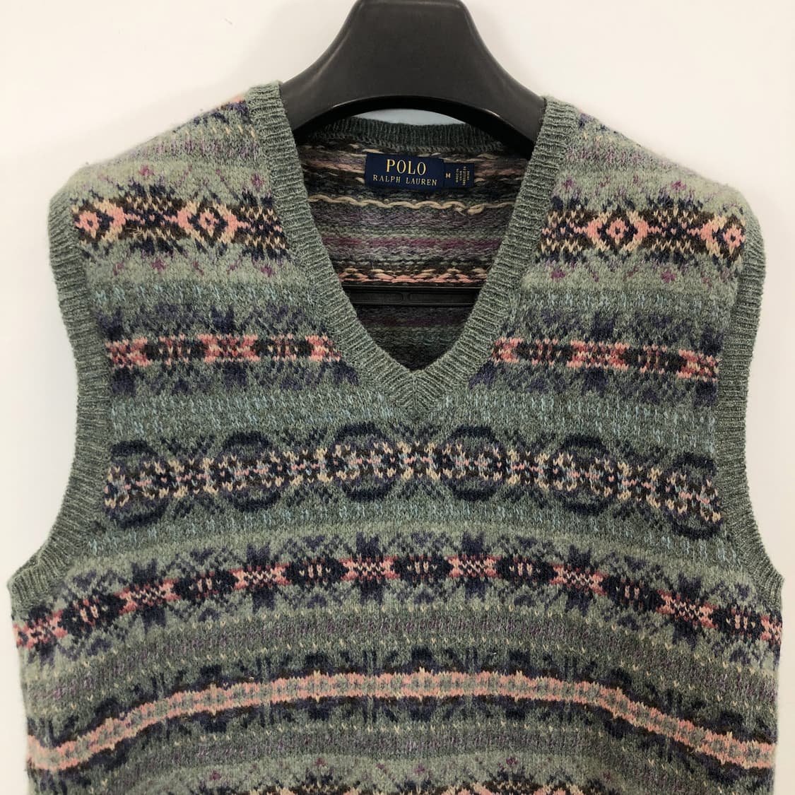 폴로 랄프로렌 페어아일 니트베스트 M 상품이미지2
