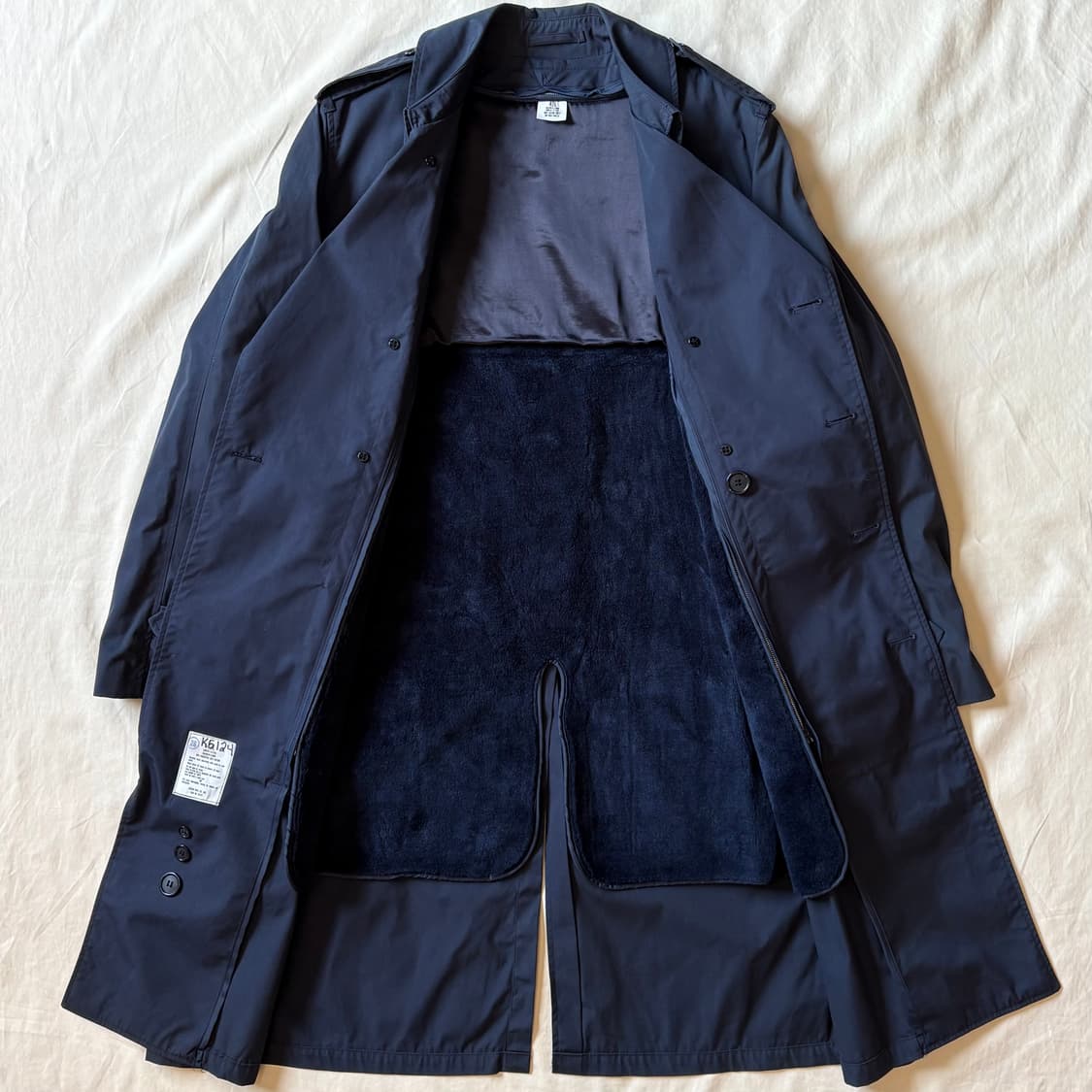 [42L] US Army All Weather Coat Navy 상품이미지5
