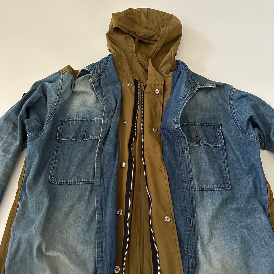 미하라야스히로 mihara yasuhiro 데님 셔츠 자켓 상품이미지5