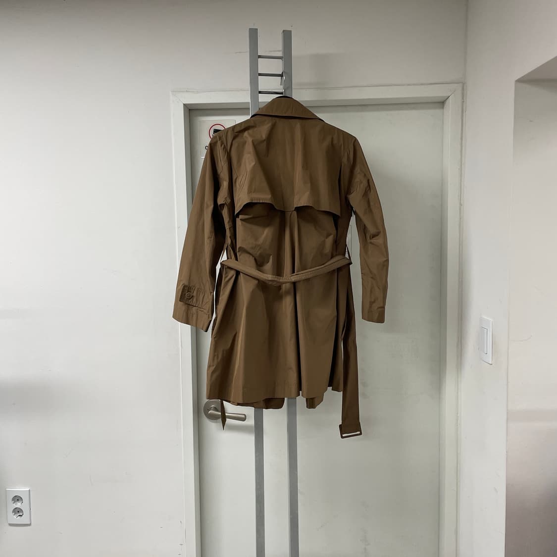 질샌더 트렌치 코트 브라운 34(W) 상품이미지6