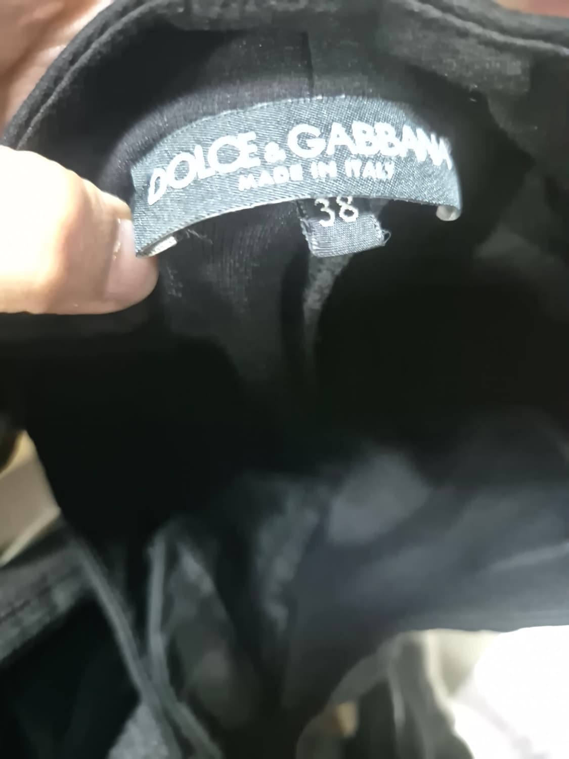 돌체앤가바나 블랙 조거 트레이닝 바지 상품이미지2