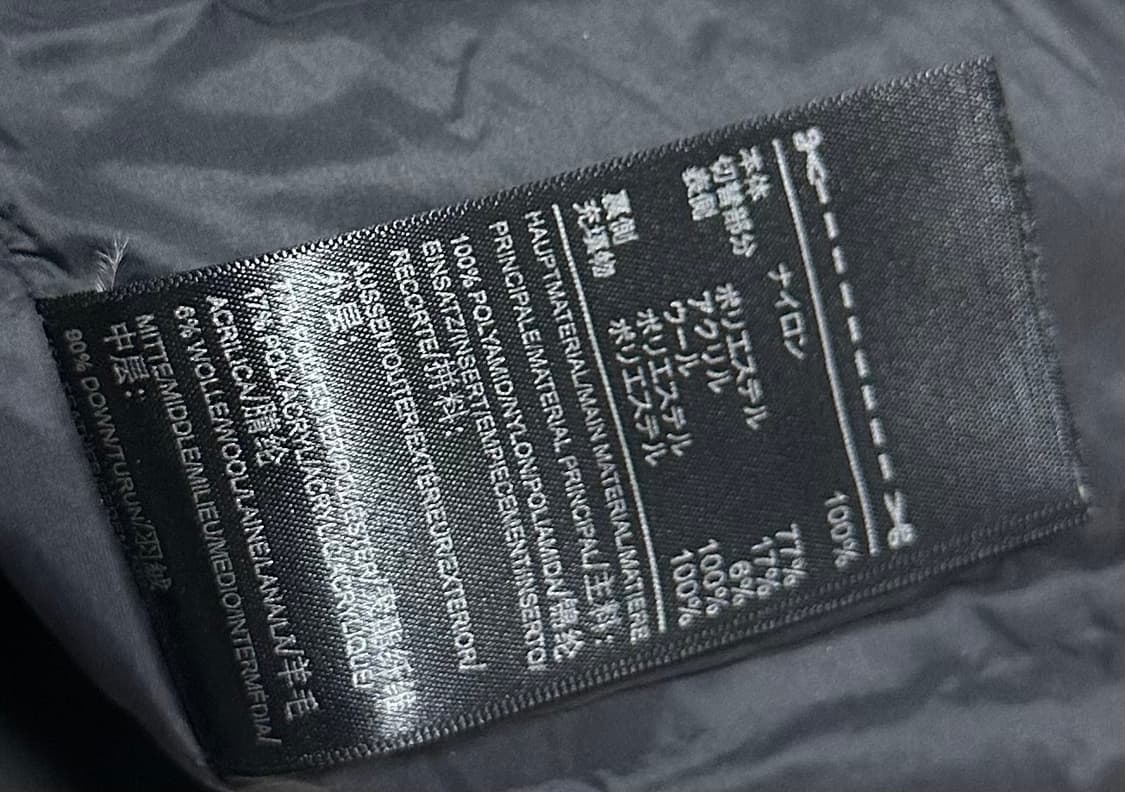 Y-3 아디다스 요지야마모토 패딩 상품이미지7