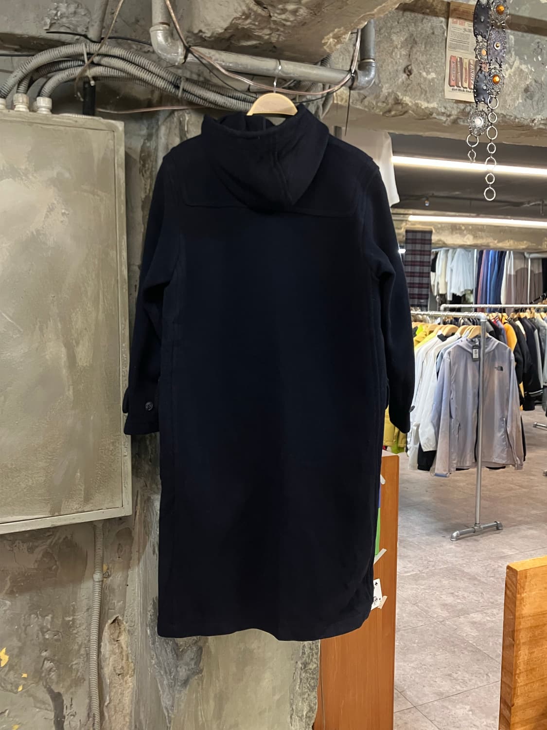 라코스테 후드 떡볶이 코트 블랙 #csz2724  상품이미지2