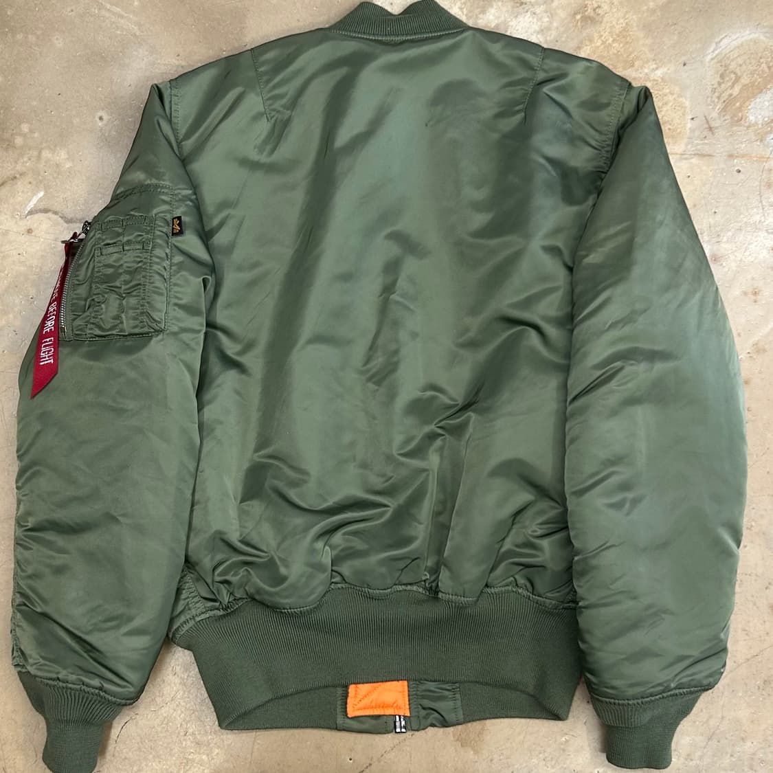 🫶🏻 알파인더스트리 리버시블 빈티지 MA-1 항공 자켓 🫶🏻 상품이미지3