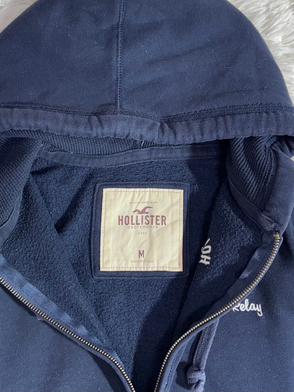 홀리스터 다크네이비 후드집업  상품이미지6