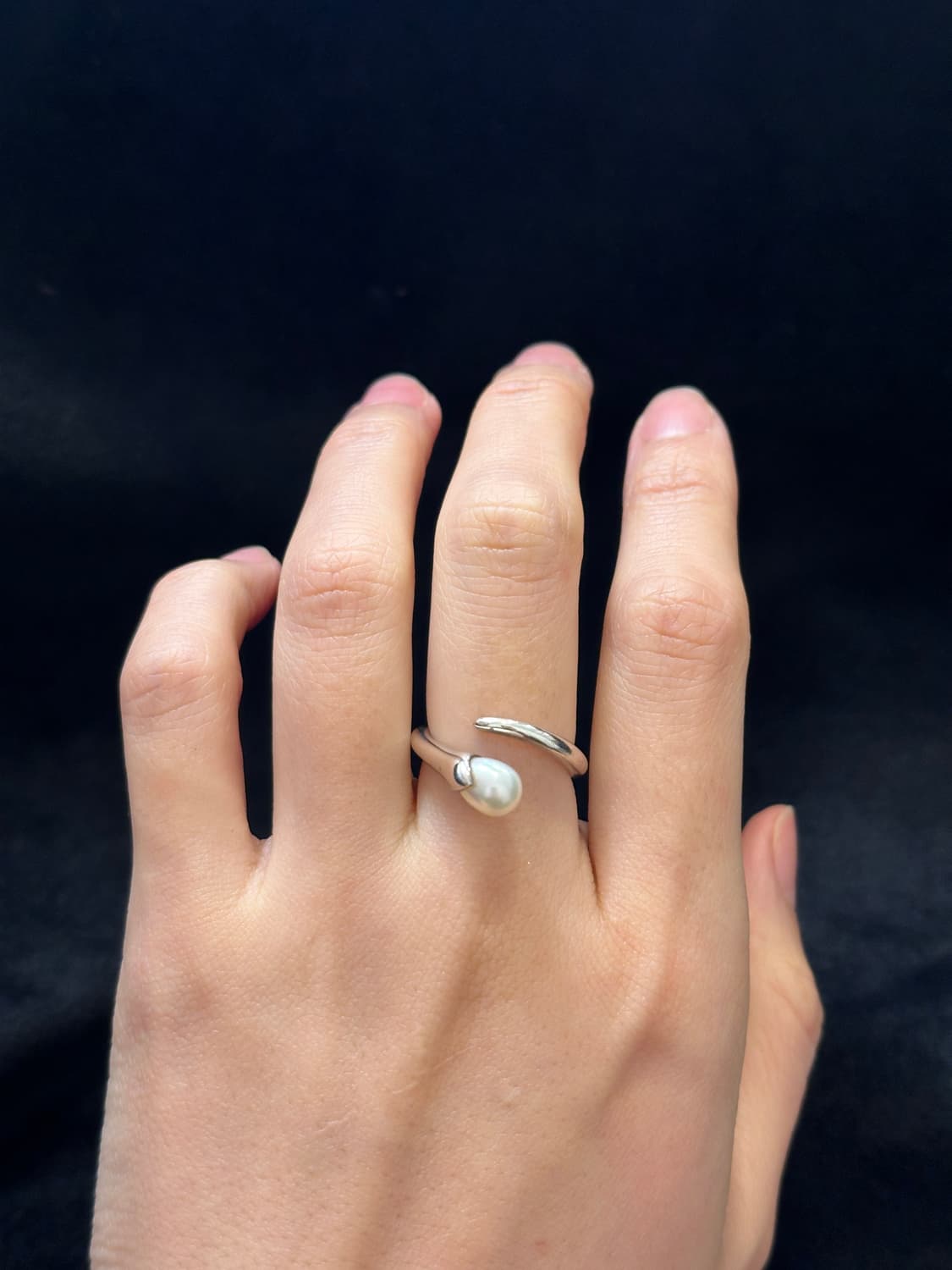 Misty pearl 925silver ring🫧 상품이미지2