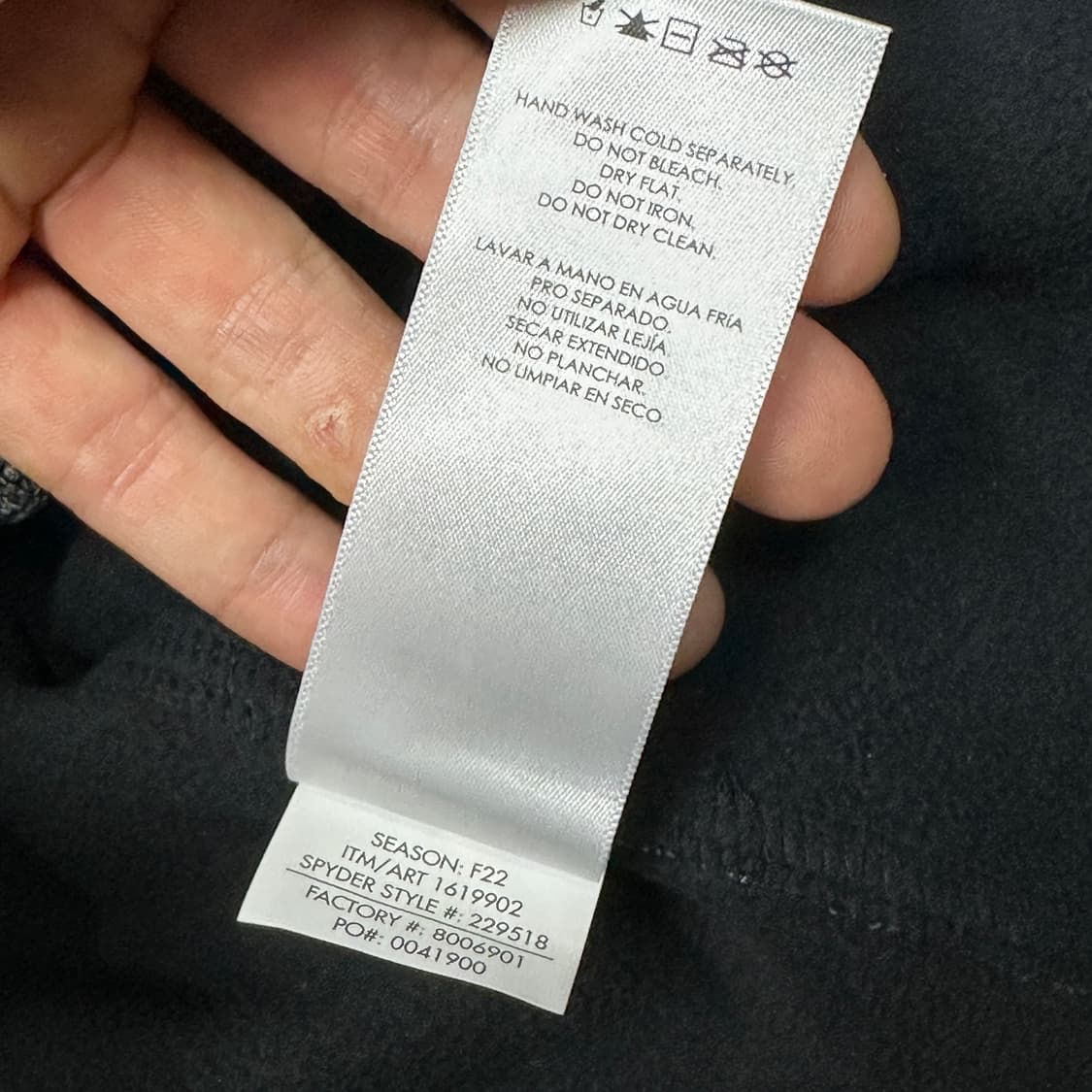 스파이더 하프집업 자켓 L 상품이미지6