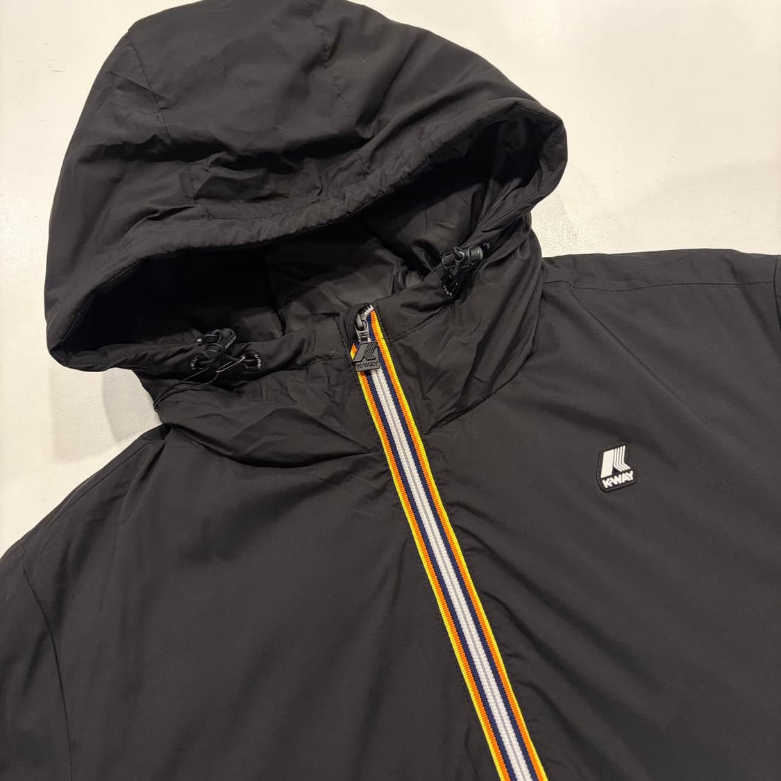 [S] K-WAY 까웨 블랙 다운 패딩 점퍼 B543 상품이미지3