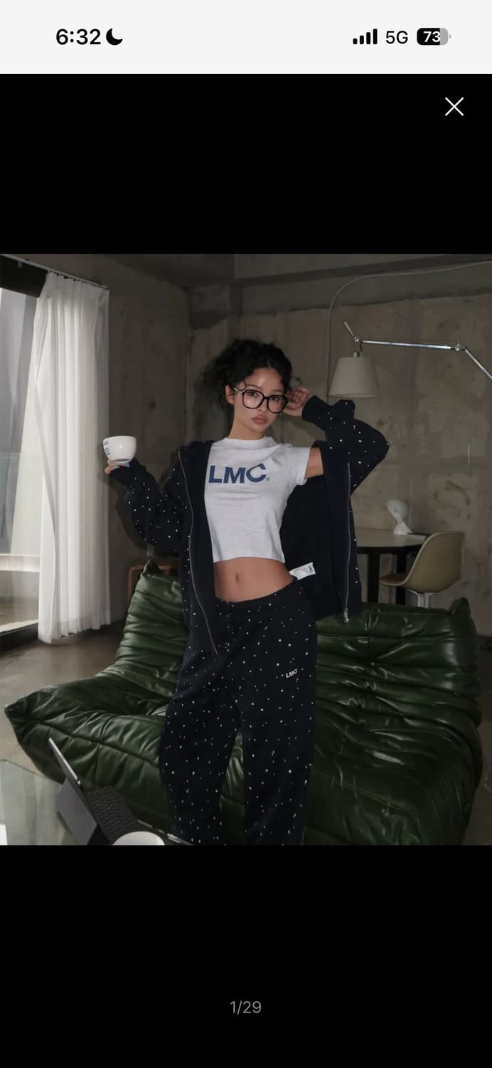 LMC 강민경 스타 바지 m 상품이미지1