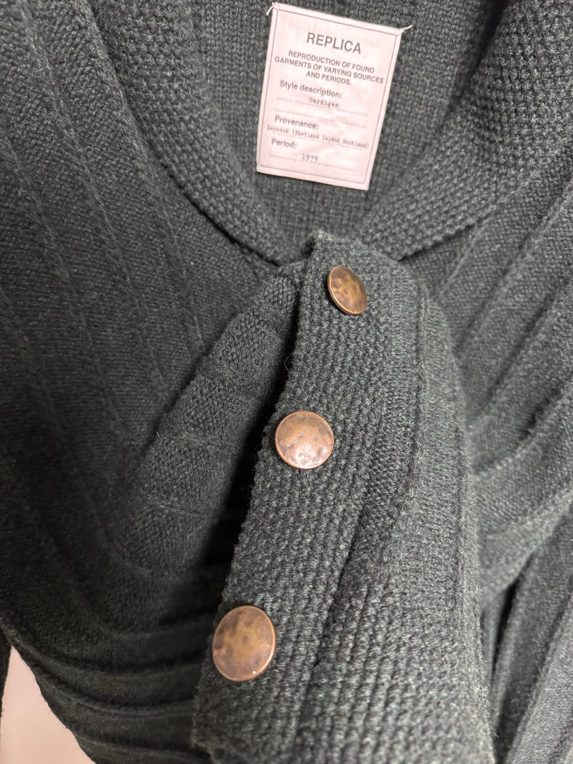 마틴 마르지엘라 숄카라 가디건 상품이미지5