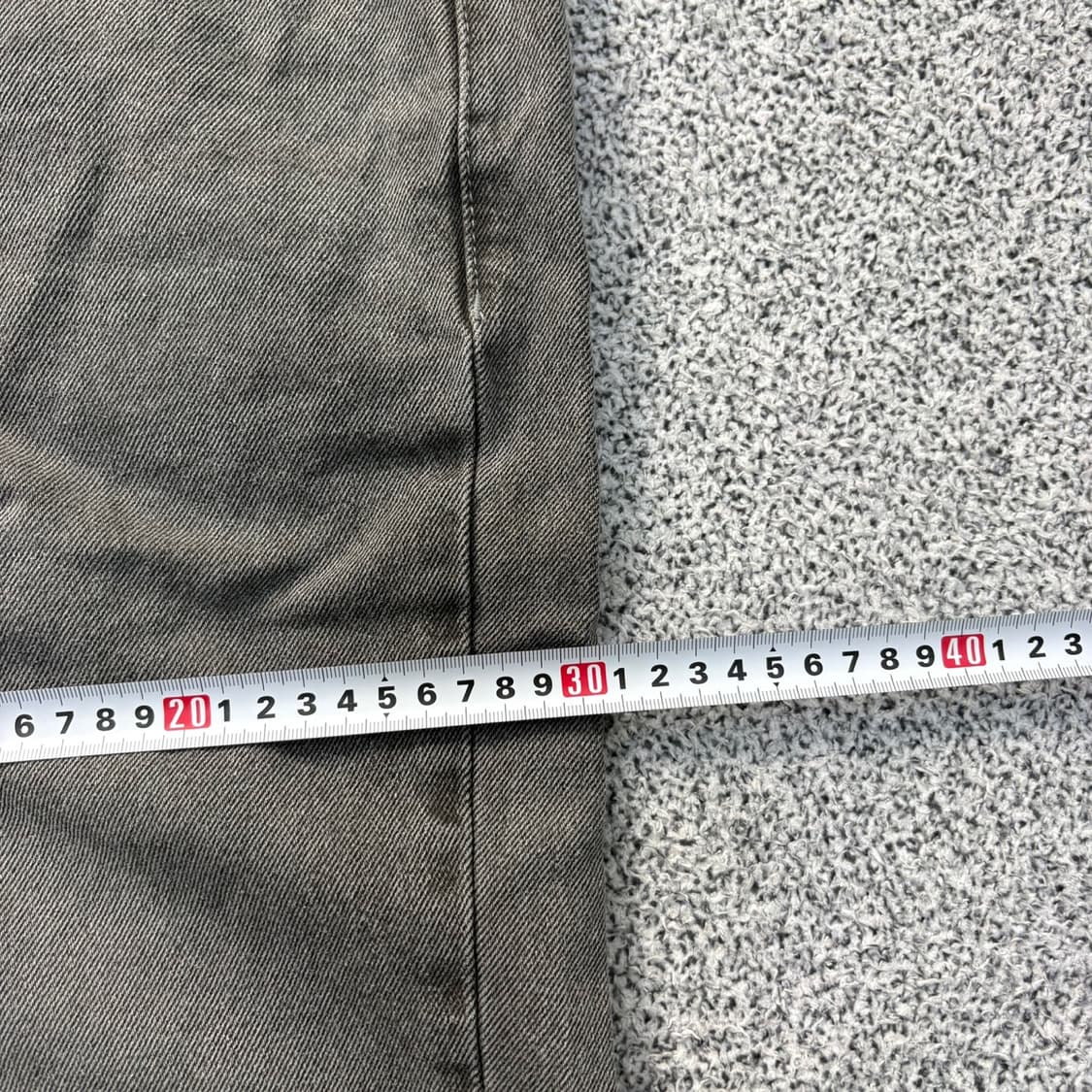 29 무신사스탠다드 흑청 와이드 데님팬츠 0331J 상품이미지6