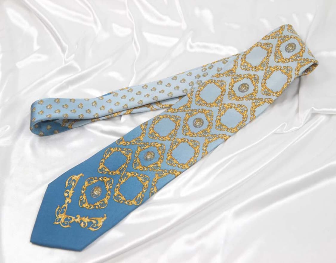 베르사체 9cm A등급 메두사 남자 명품 넥타이 상품이미지2