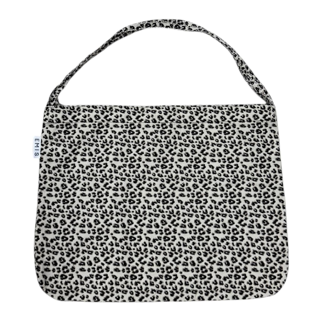 EMIS 이미스 레오파드 호피 코듀로이 에코백 가방 상품이미지2