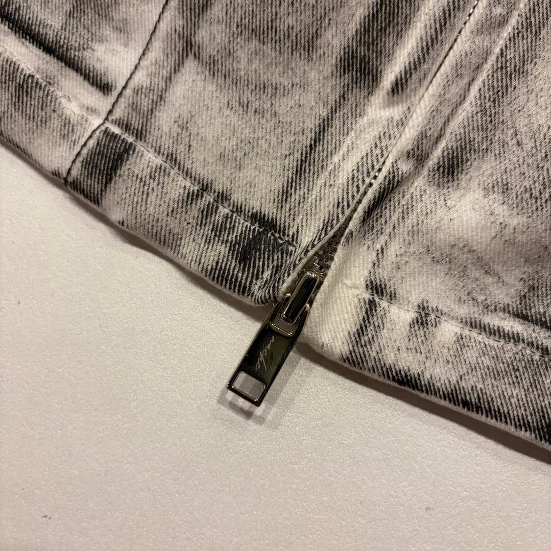 [2] NACHE 나체 x 진영 콜라보 워싱 데님 자켓 D76 상품이미지5