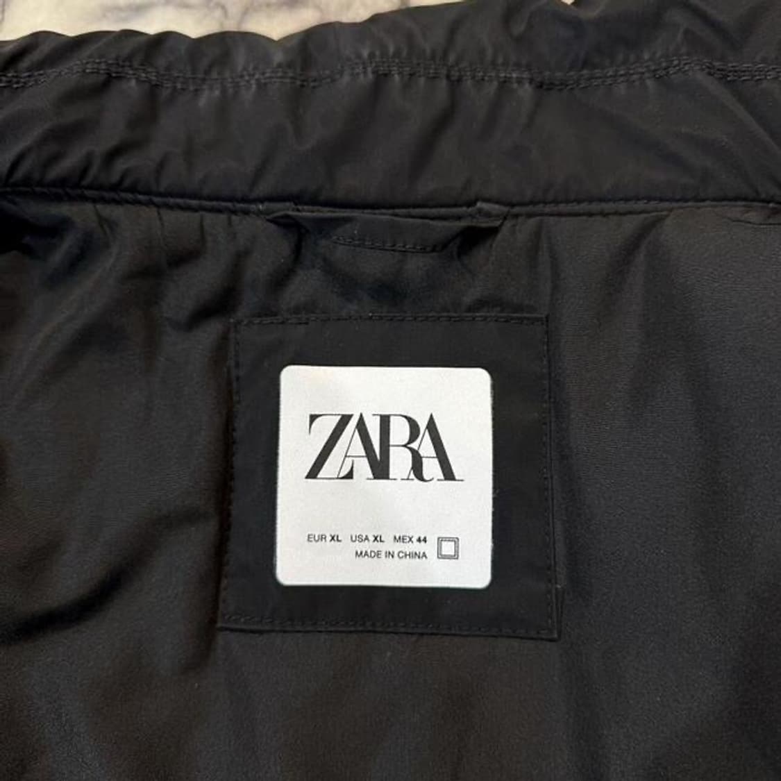 자라 블랙 해링턴 자켓 (XL)   상품이미지4