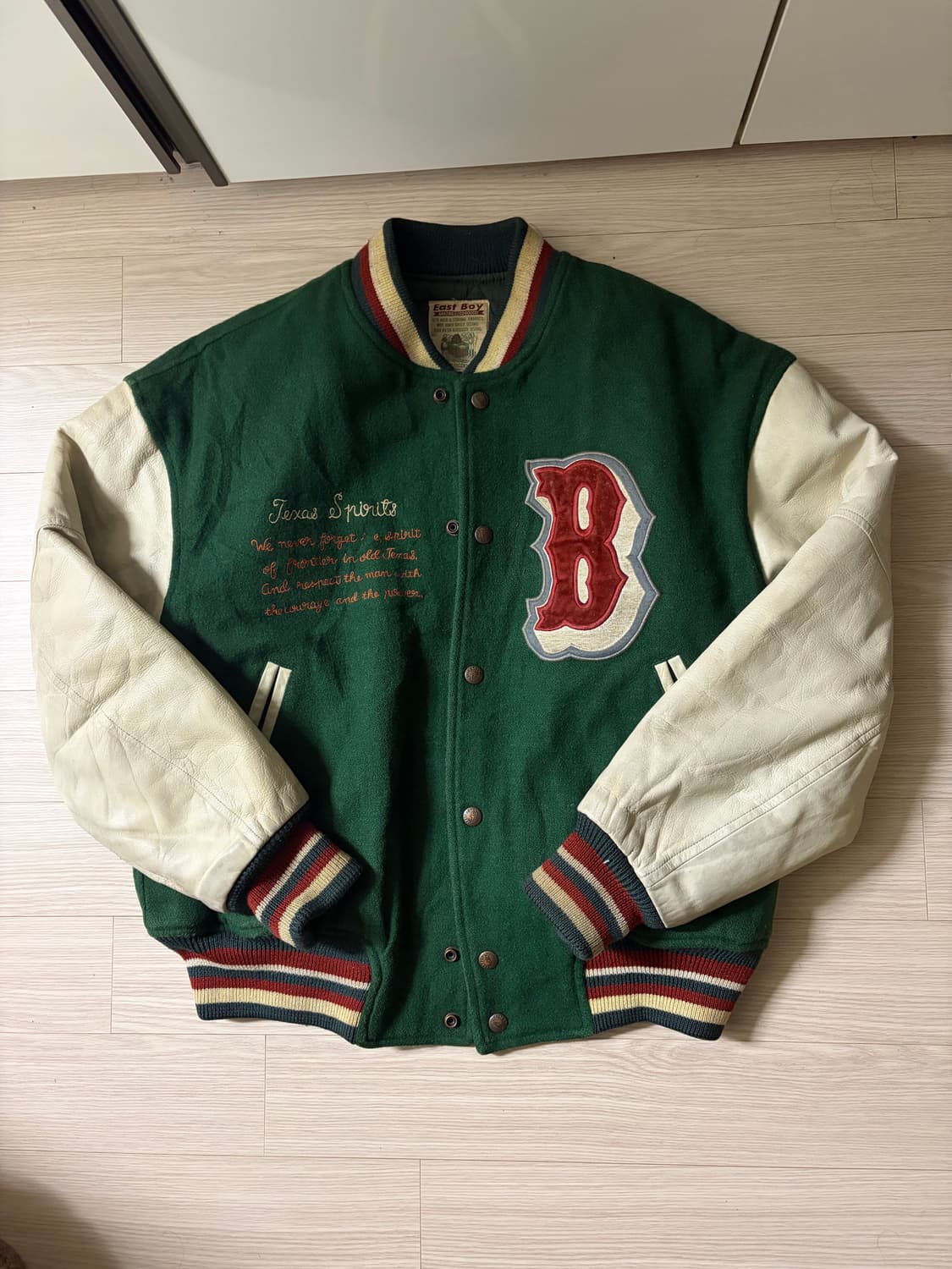 East Boy 빈티지 바시티 상품이미지1