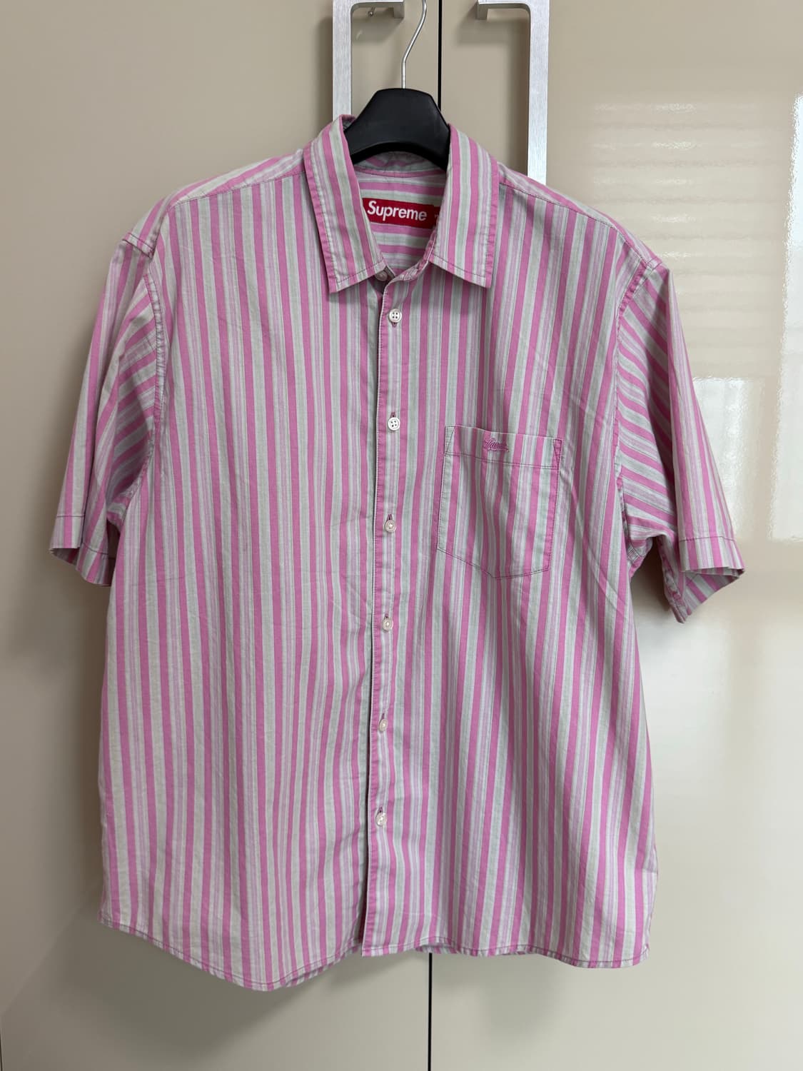 Supreme Loose Fit Multi Stripe S/S Shirt 상품이미지2