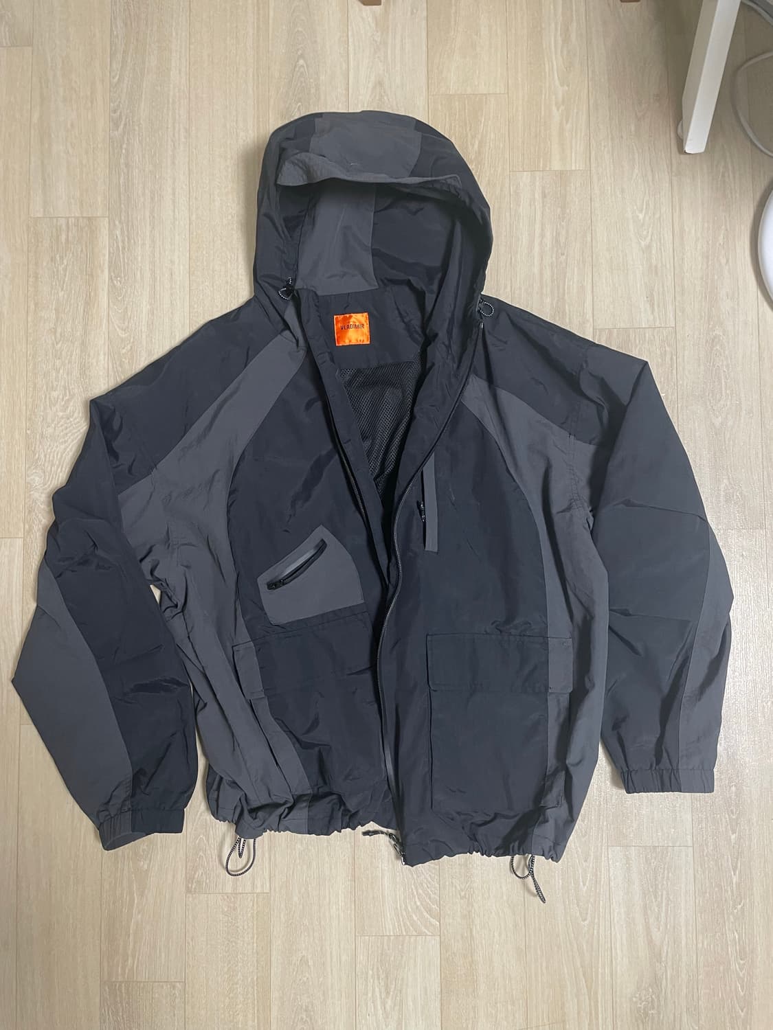 디미트리블랙 VLAD 2WAY 어센틱 후드 윈드브레이커 자켓 / m 상품이미지1