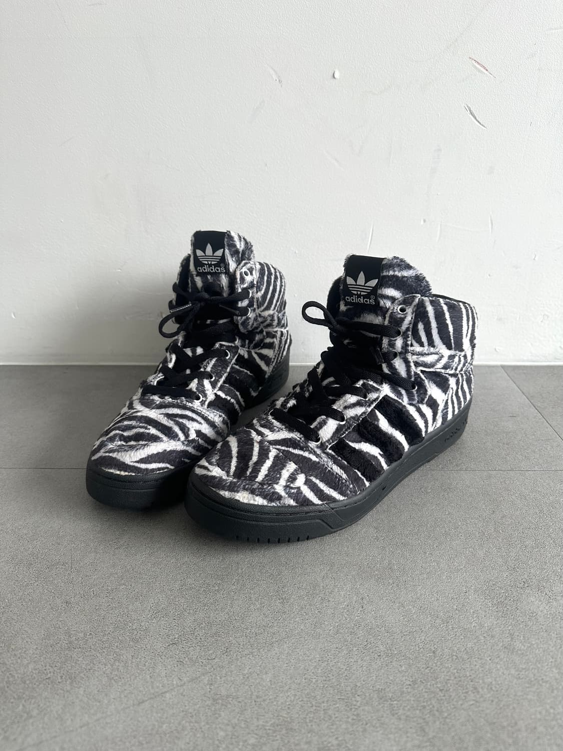 제레미스캇 지브라 하이 스니커즈 상품이미지1