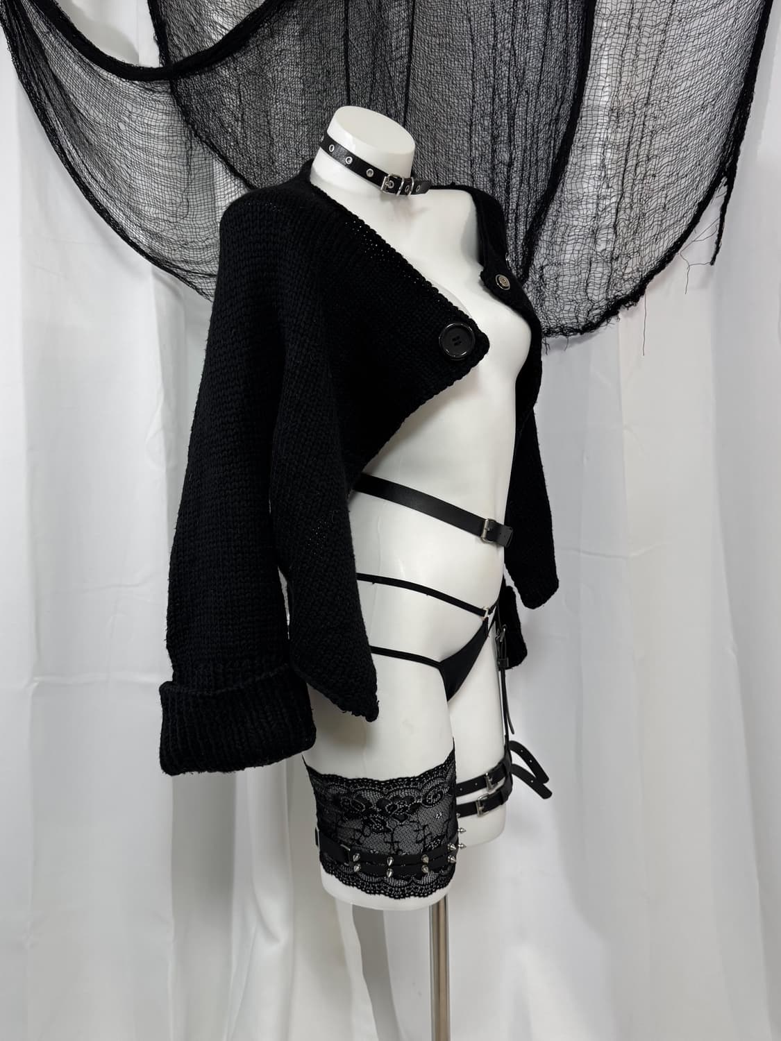 black cardigan 상품이미지3