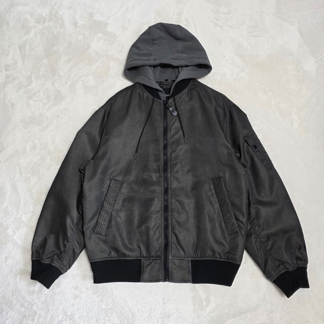 (L)버커루 빈티지 워싱 항공 점퍼  상품이미지1