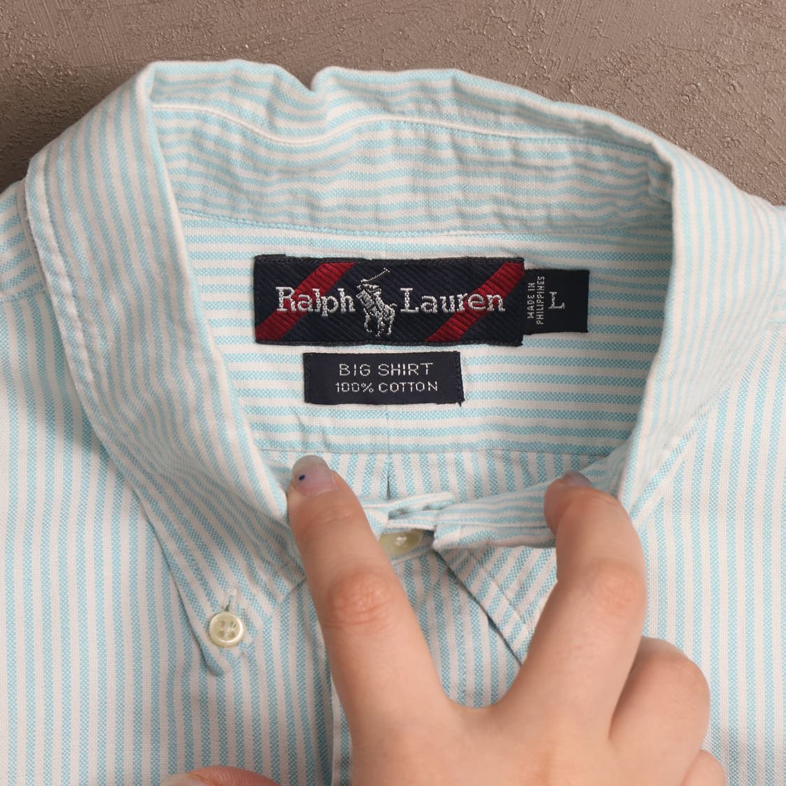 폴로 랄프로렌 스트라이프 빅 셔츠 A1459 상품이미지3