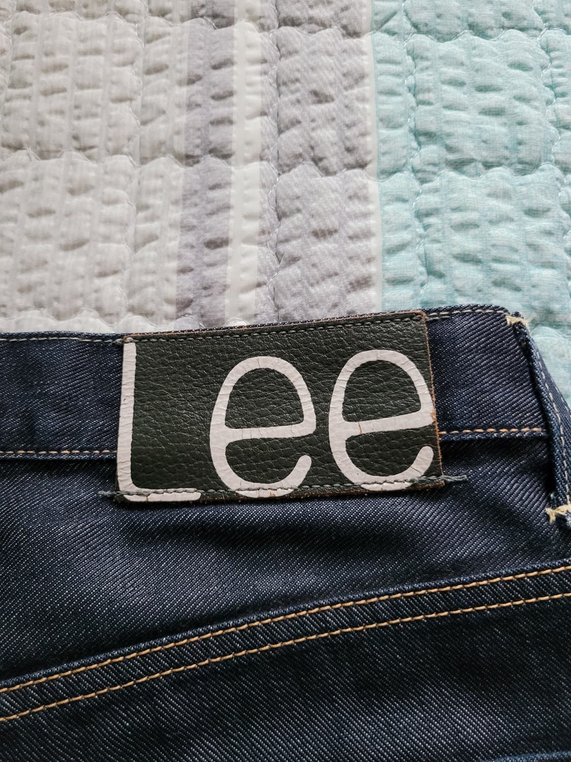 재팬 리 101 Lee 101 레귤러네로우 진청슬림진 29사이즈 상품이미지10