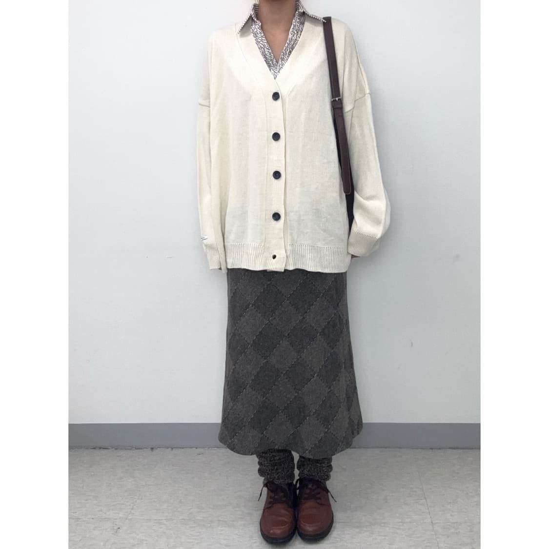 빈티지 아이보리 가디건 상품이미지2