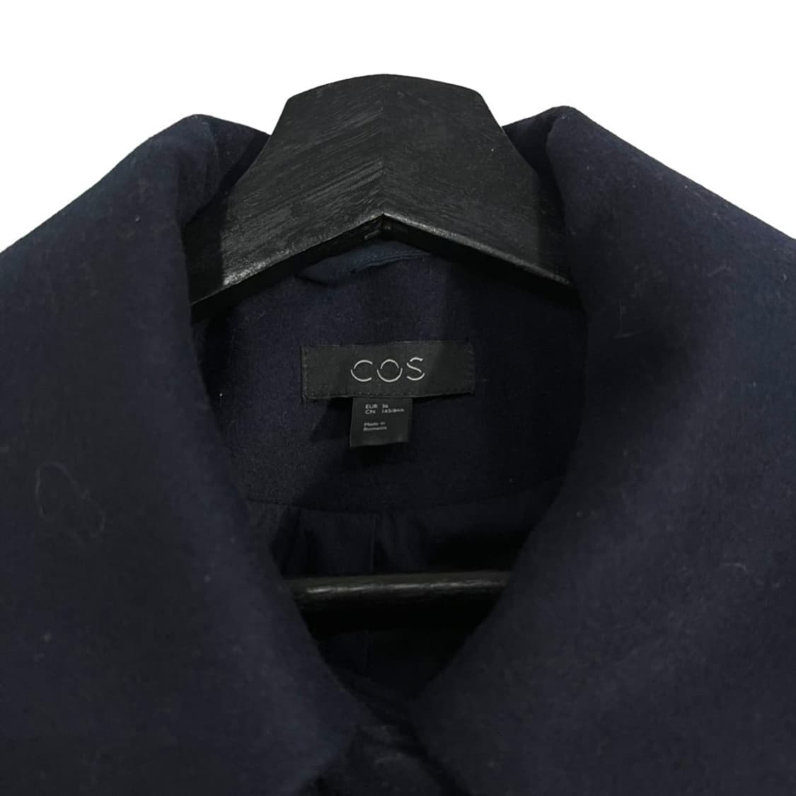 코스 웨이브 울 코트 상품이미지5