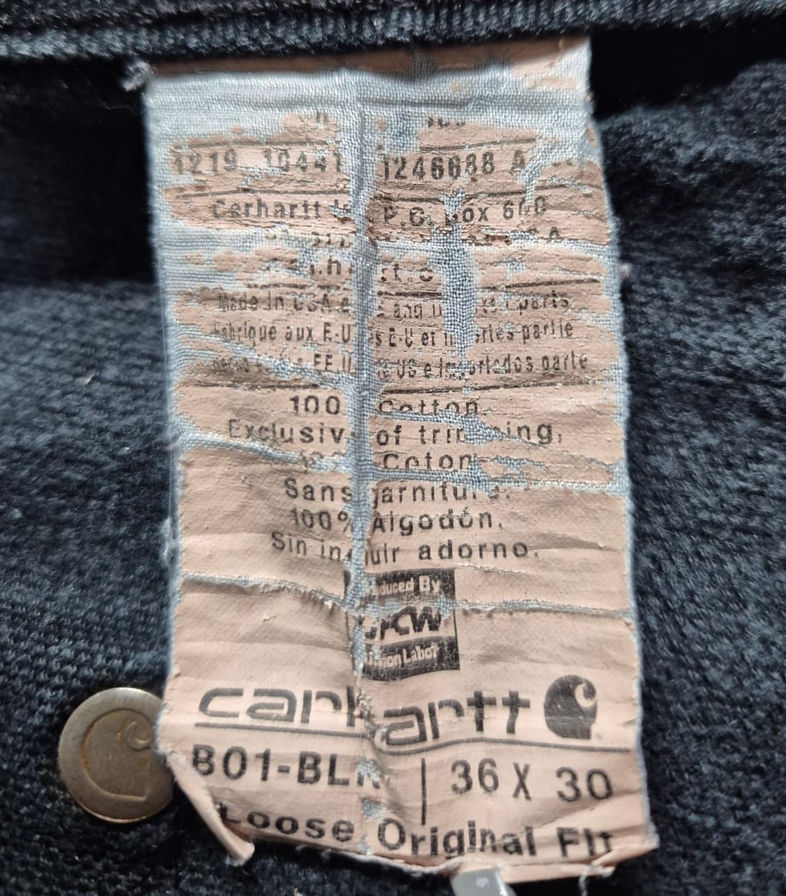 칼하트 더블니 (cdp4) 상품이미지7