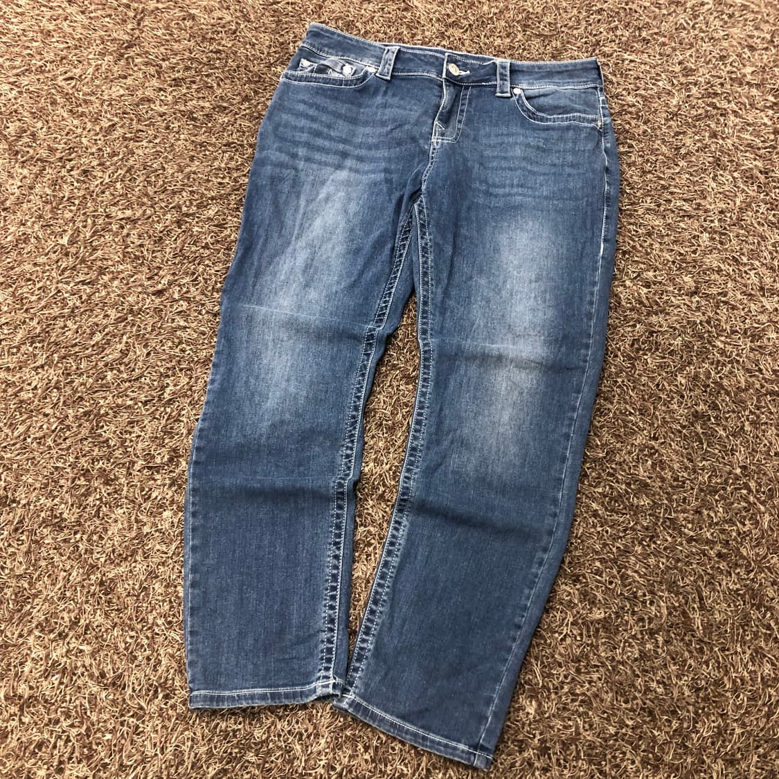 36 트루릴리전 워싱 데님 팬츠 상품이미지2