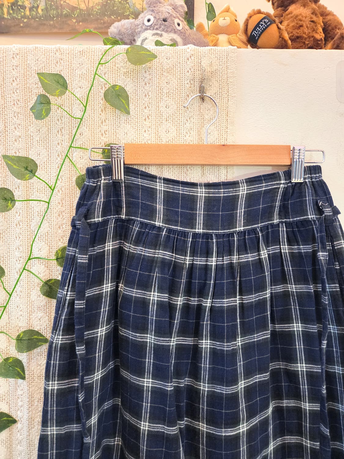 체크 너드 스커트 상품이미지2