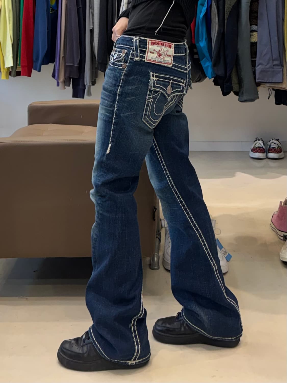 트루릴리젼 조이 슈퍼 T 부츠컷 데님팬츠 상품이미지7