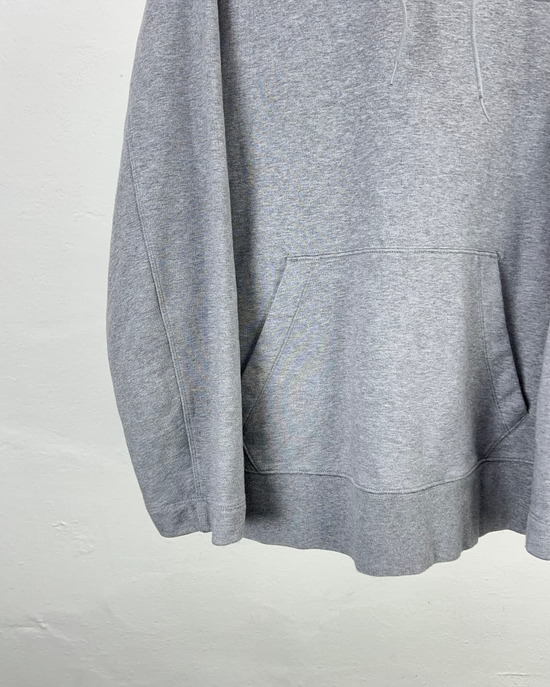 y3 그레이 헤더 클래식 체스트 로고 후디 스웨트 셔츠 상품이미지4