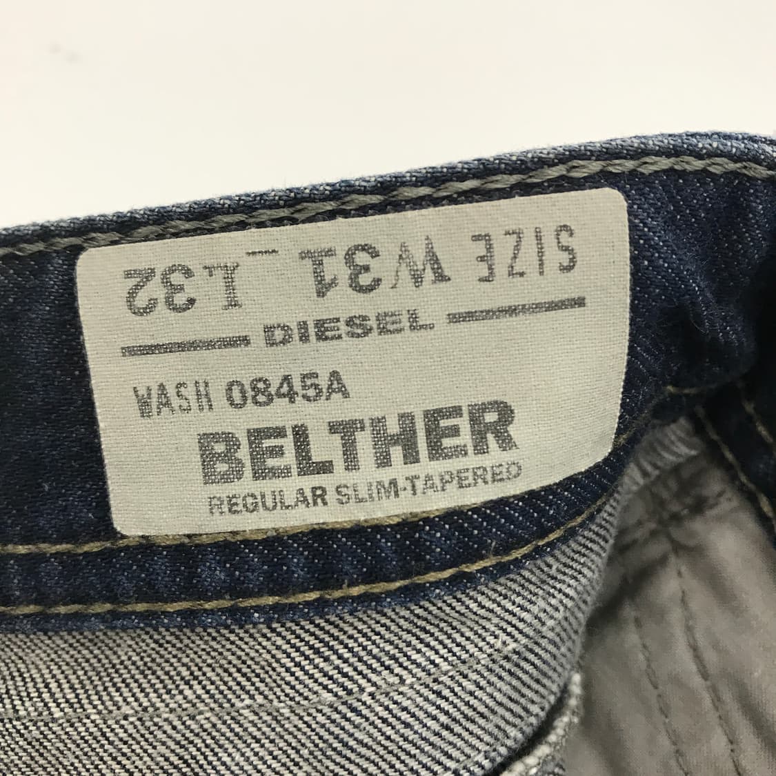 디젤 DIESEL BELTHER 국내백화점판 청바지 [31x32] 상품이미지5