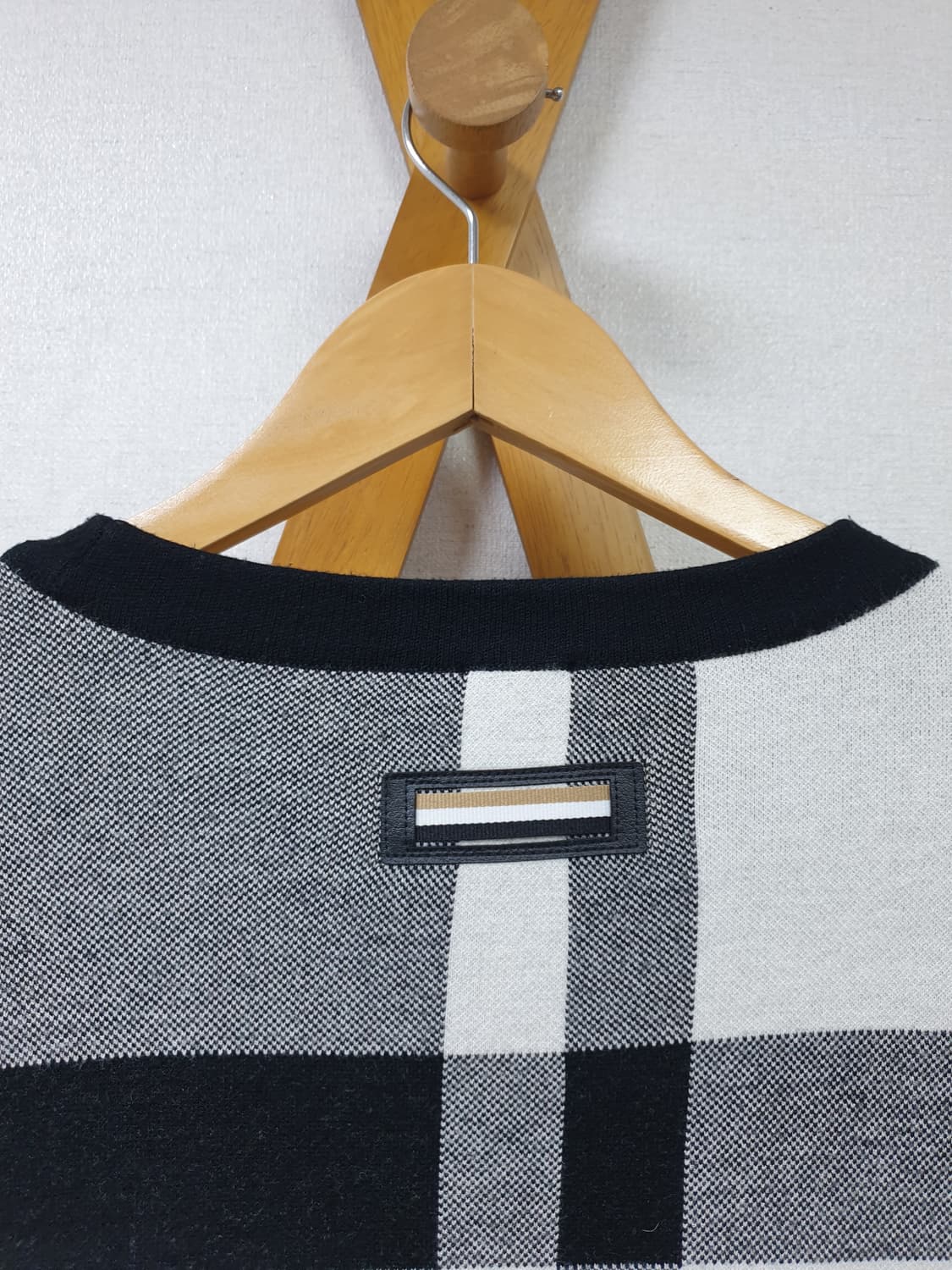 [xl/105/정품/23년] 보스골프 풀오버 체크 니트 상품이미지9