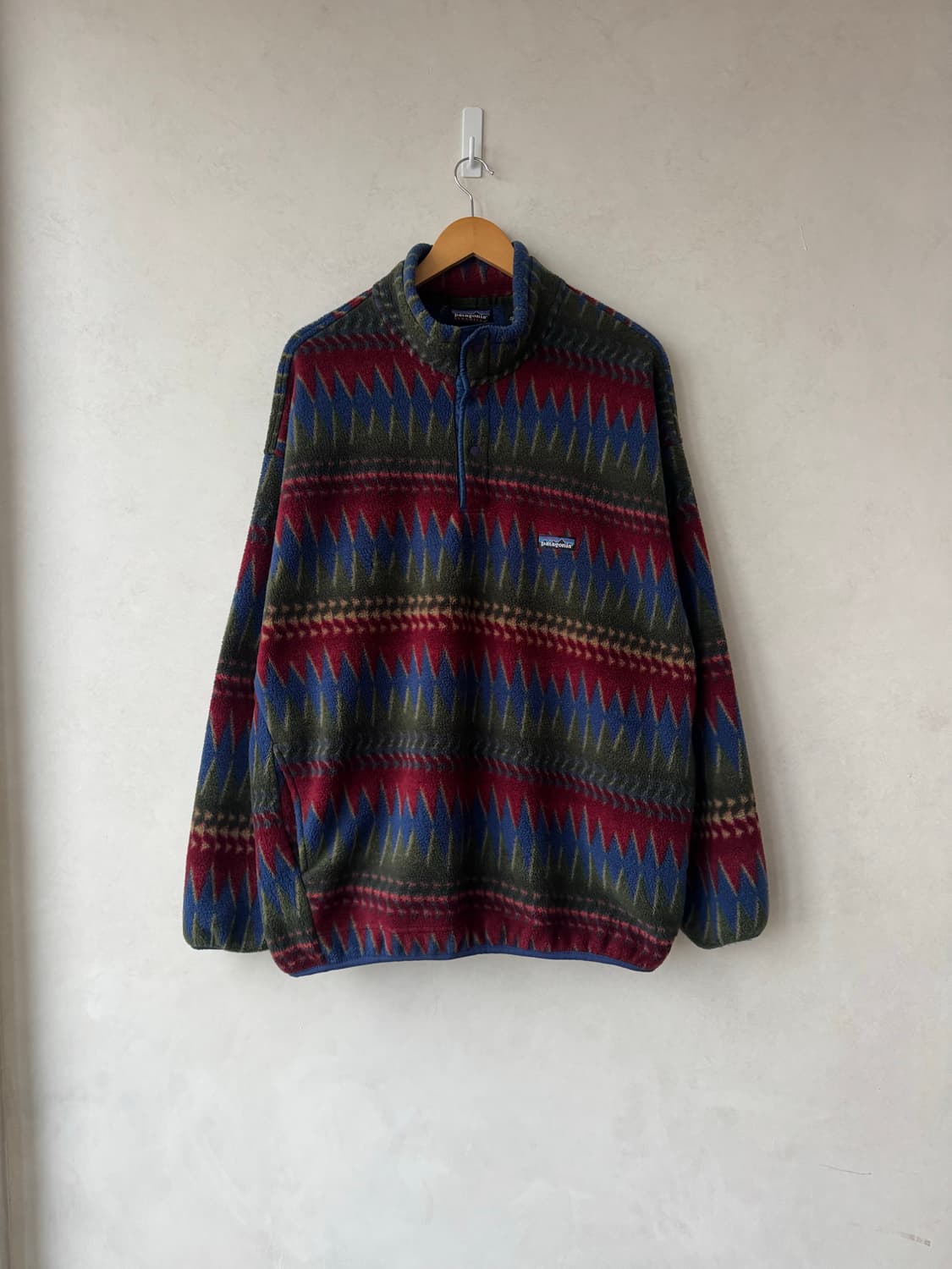 1996 파타고니아 Minnehaha Flame 스냅 플리스 상품이미지2