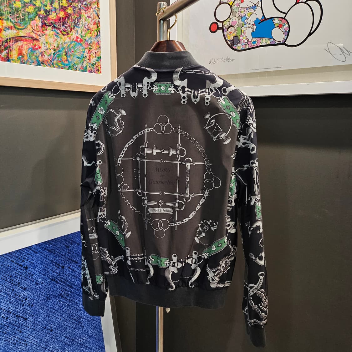 에르메스 MORS & Gourmettes 리버시블 블루종자켓 상품이미지3