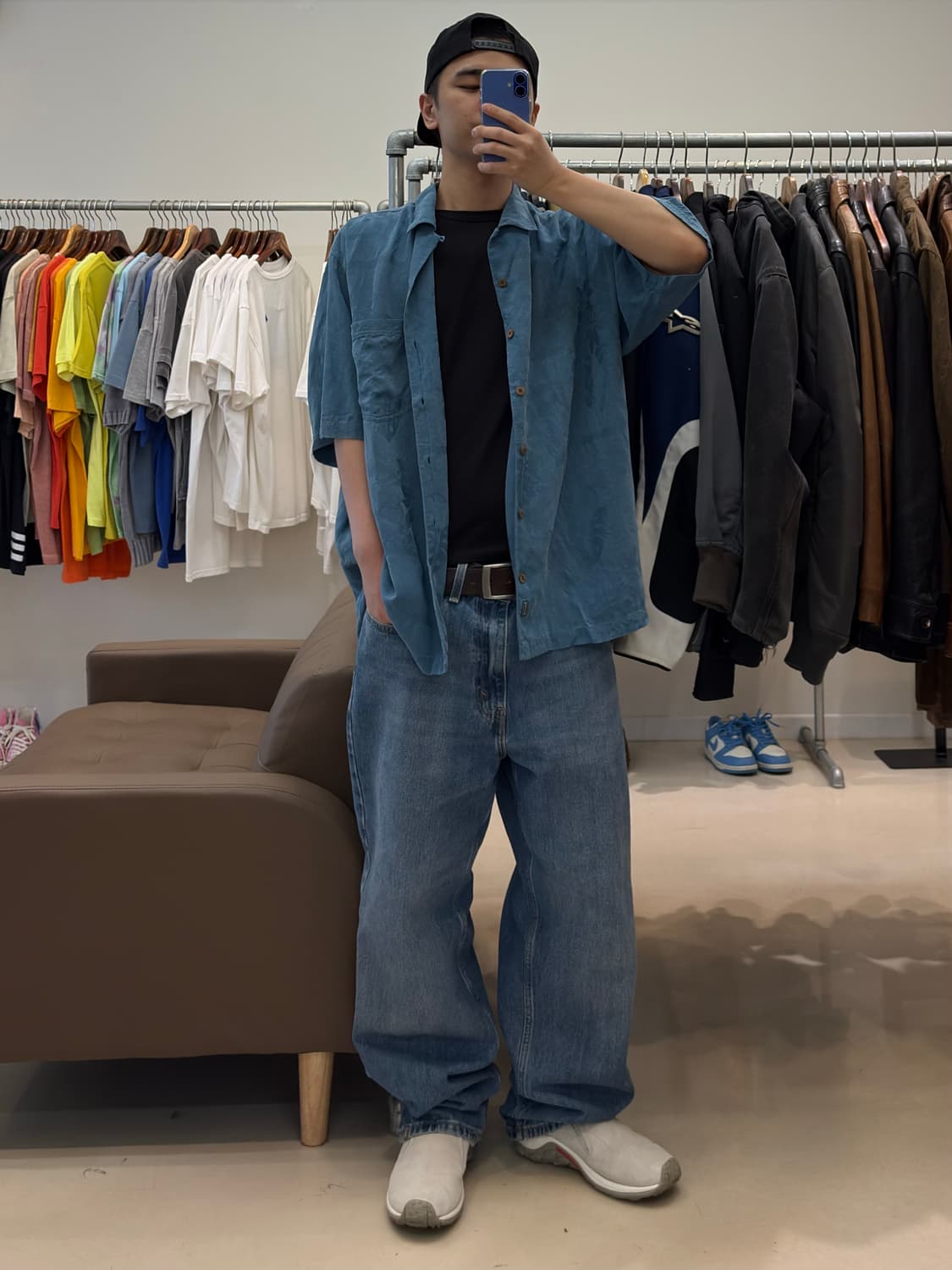 토미 바하마 실크 하와이안 셔츠 상품이미지7