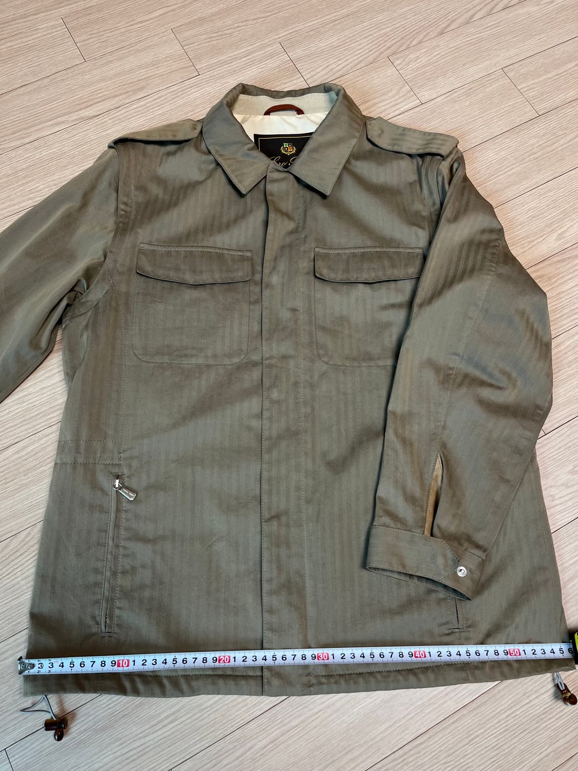 로로피아나 남성 필드 자켓 L 베이지/카키 정품 상품이미지8